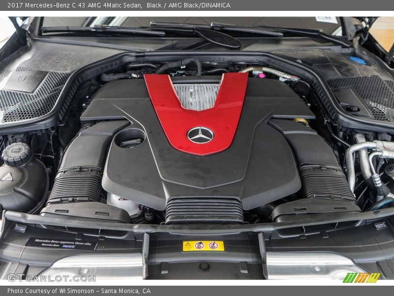 2017 C 43 AMG 4Matic Sedan Engine - 3.0 Liter AMG DI biturbo DOHC 24-Valve VVT V6