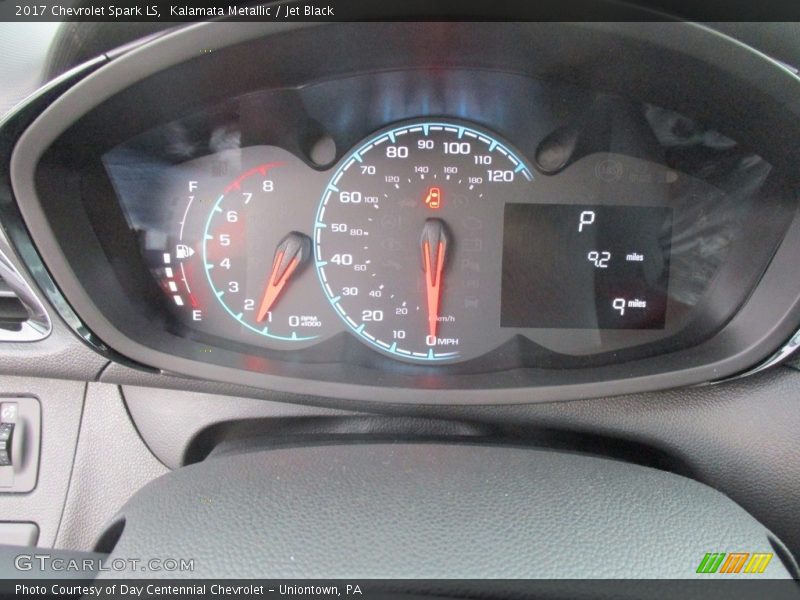 Kalamata Metallic / Jet Black 2017 Chevrolet Spark LS