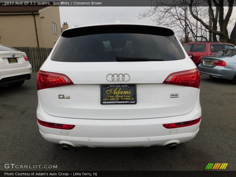 Ibis White / Cinnamon Brown 2010 Audi Q5 3.2 quattro