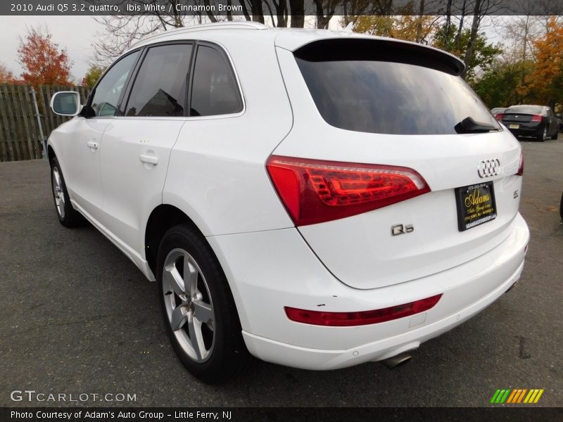 Ibis White / Cinnamon Brown 2010 Audi Q5 3.2 quattro