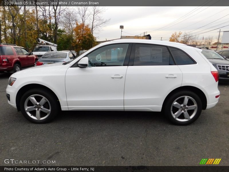 Ibis White / Cinnamon Brown 2010 Audi Q5 3.2 quattro