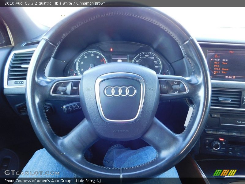 Ibis White / Cinnamon Brown 2010 Audi Q5 3.2 quattro