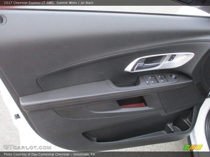 Summit White / Jet Black 2017 Chevrolet Equinox LT AWD