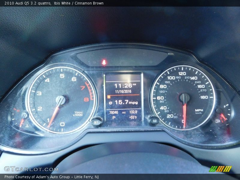 Ibis White / Cinnamon Brown 2010 Audi Q5 3.2 quattro