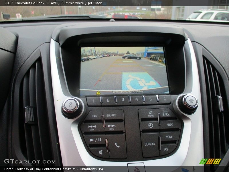 Summit White / Jet Black 2017 Chevrolet Equinox LT AWD
