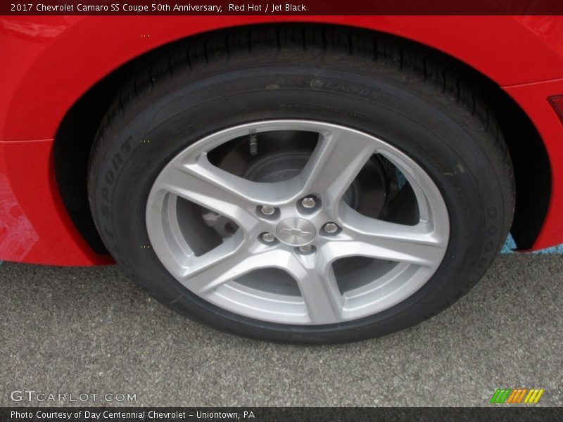 Red Hot / Jet Black 2017 Chevrolet Camaro SS Coupe 50th Anniversary