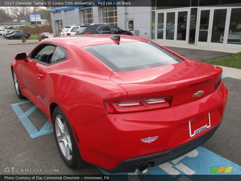 Red Hot / Jet Black 2017 Chevrolet Camaro SS Coupe 50th Anniversary