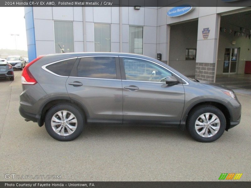 Polished Metal Metallic / Gray 2014 Honda CR-V EX AWD