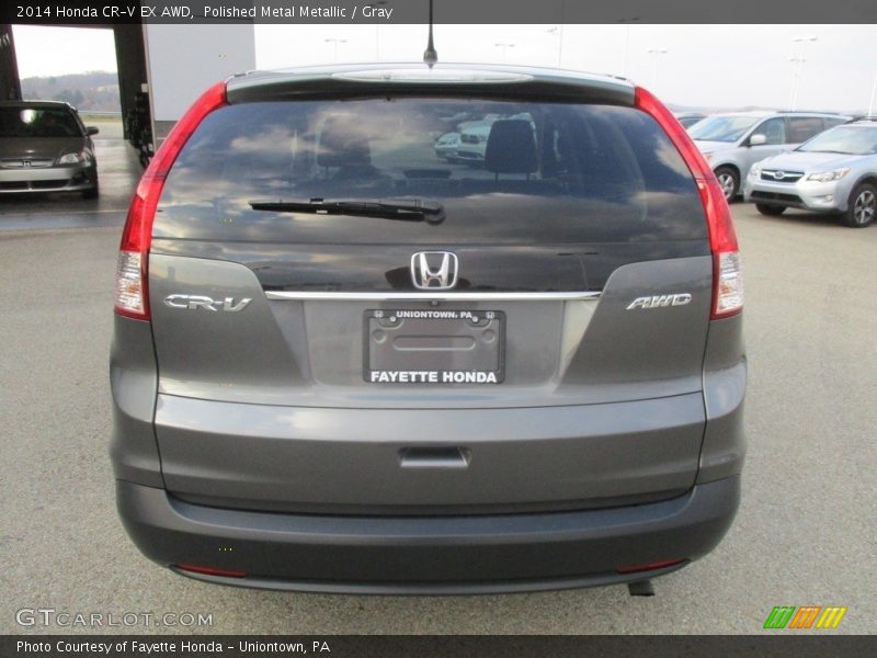 Polished Metal Metallic / Gray 2014 Honda CR-V EX AWD