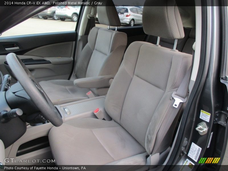 Polished Metal Metallic / Gray 2014 Honda CR-V EX AWD