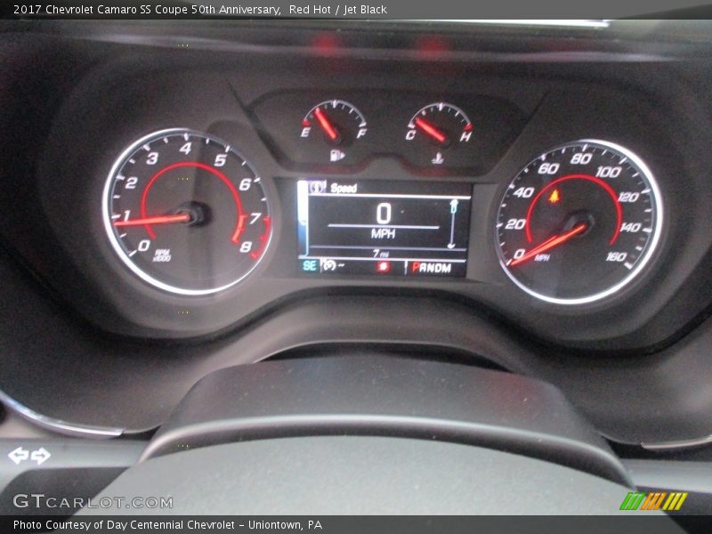  2017 Camaro SS Coupe 50th Anniversary SS Coupe 50th Anniversary Gauges