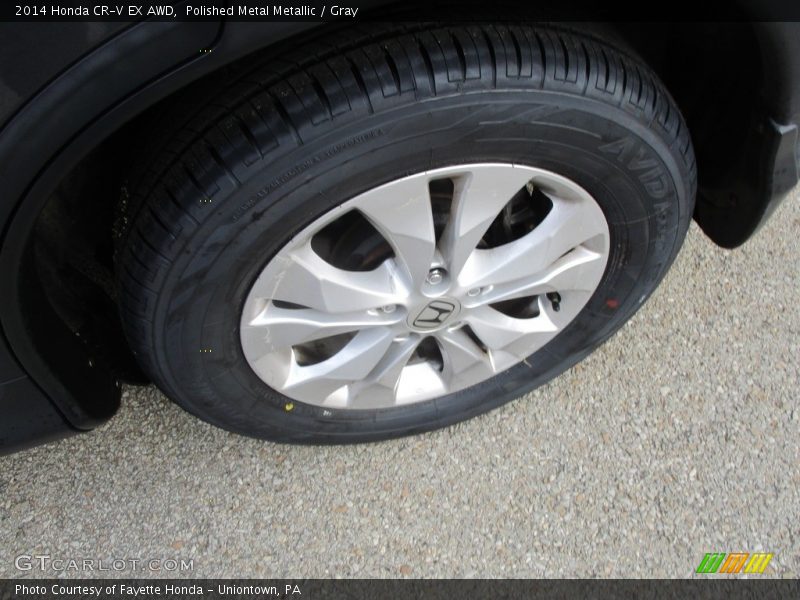 Polished Metal Metallic / Gray 2014 Honda CR-V EX AWD