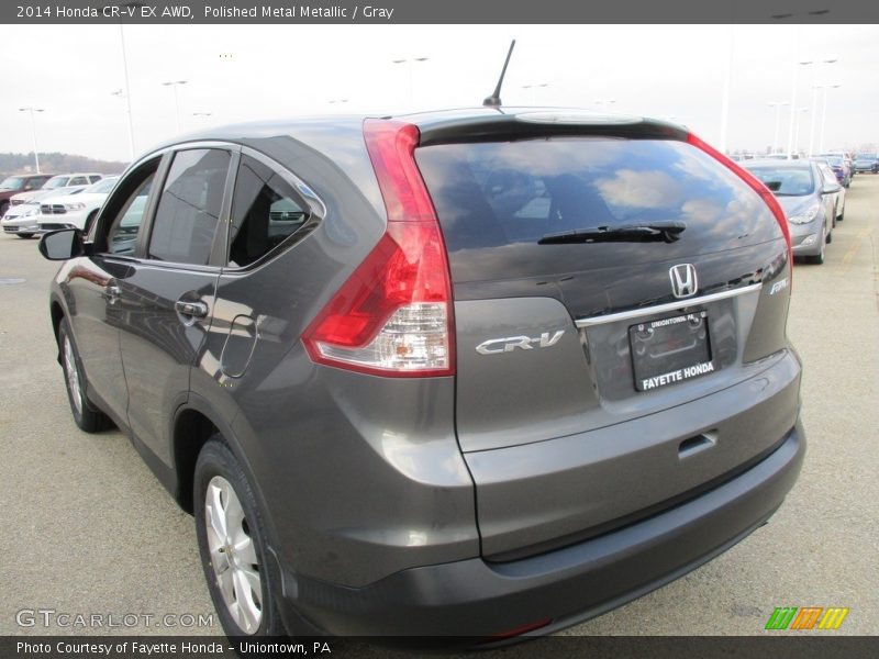 Polished Metal Metallic / Gray 2014 Honda CR-V EX AWD