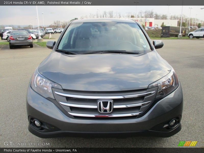 Polished Metal Metallic / Gray 2014 Honda CR-V EX AWD