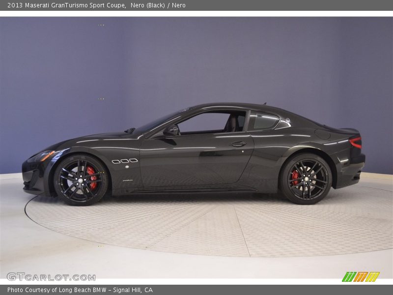 Nero (Black) / Nero 2013 Maserati GranTurismo Sport Coupe