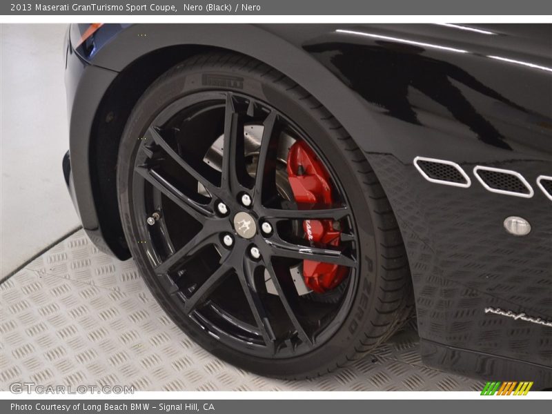 Nero (Black) / Nero 2013 Maserati GranTurismo Sport Coupe