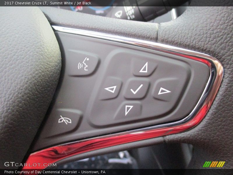 Summit White / Jet Black 2017 Chevrolet Cruze LT