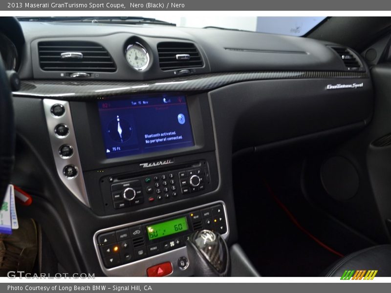 Nero (Black) / Nero 2013 Maserati GranTurismo Sport Coupe