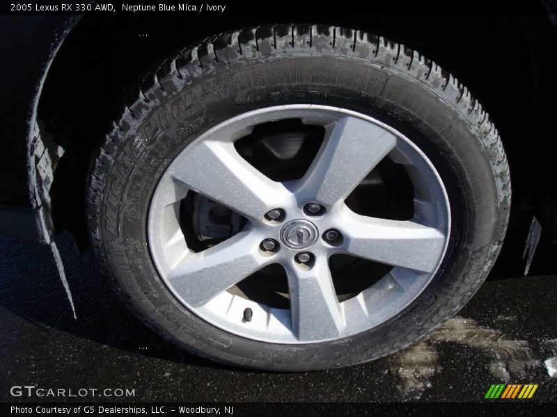 Neptune Blue Mica / Ivory 2005 Lexus RX 330 AWD