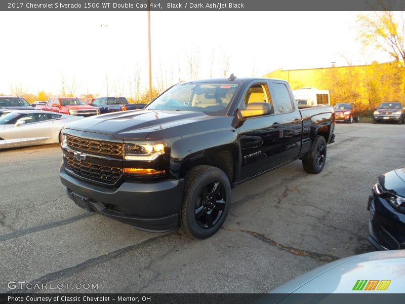 Front 3/4 View of 2017 Silverado 1500 WT Double Cab 4x4