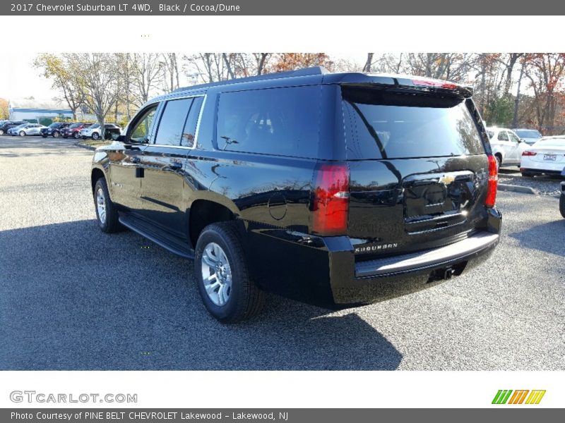 Black / Cocoa/Dune 2017 Chevrolet Suburban LT 4WD