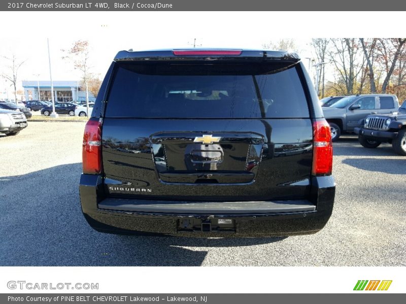 Black / Cocoa/Dune 2017 Chevrolet Suburban LT 4WD