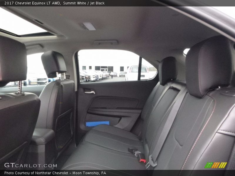 Summit White / Jet Black 2017 Chevrolet Equinox LT AWD