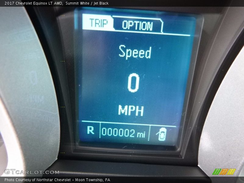 Summit White / Jet Black 2017 Chevrolet Equinox LT AWD