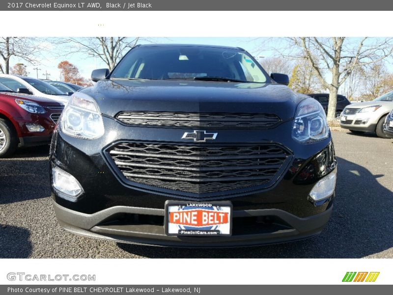 Black / Jet Black 2017 Chevrolet Equinox LT AWD