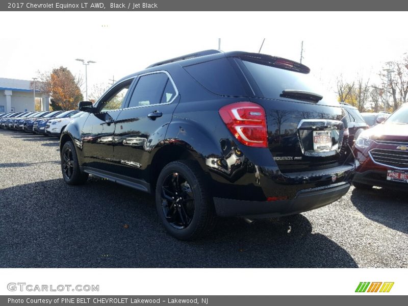 Black / Jet Black 2017 Chevrolet Equinox LT AWD