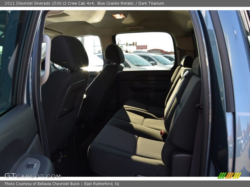 Blue Granite Metallic / Dark Titanium 2011 Chevrolet Silverado 1500 LS Crew Cab 4x4