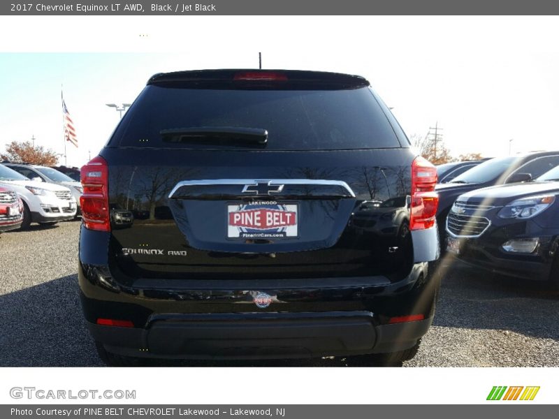 Black / Jet Black 2017 Chevrolet Equinox LT AWD