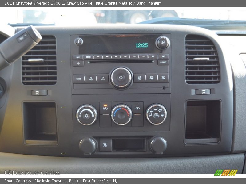 Blue Granite Metallic / Dark Titanium 2011 Chevrolet Silverado 1500 LS Crew Cab 4x4