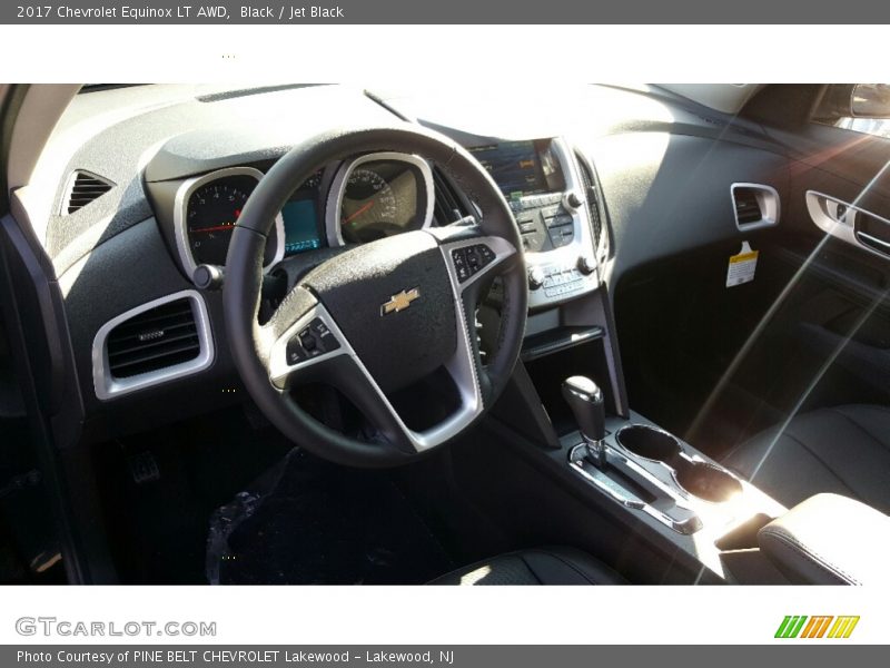 Black / Jet Black 2017 Chevrolet Equinox LT AWD