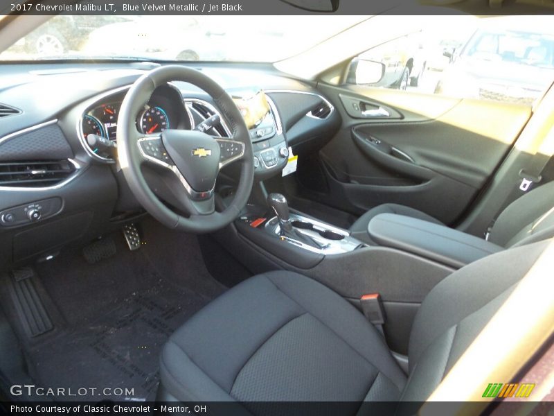 Blue Velvet Metallic / Jet Black 2017 Chevrolet Malibu LT