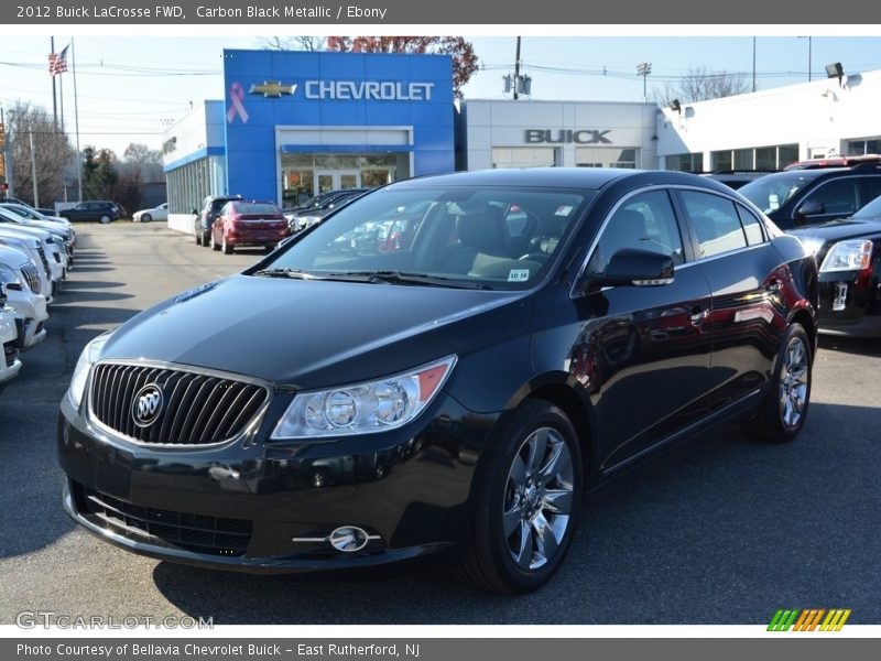 Carbon Black Metallic / Ebony 2012 Buick LaCrosse FWD