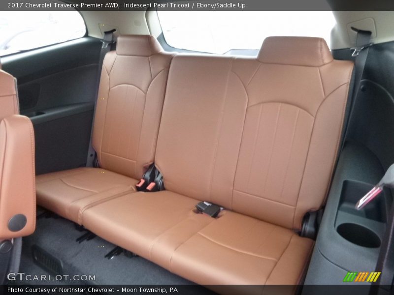 Iridescent Pearl Tricoat / Ebony/Saddle Up 2017 Chevrolet Traverse Premier AWD