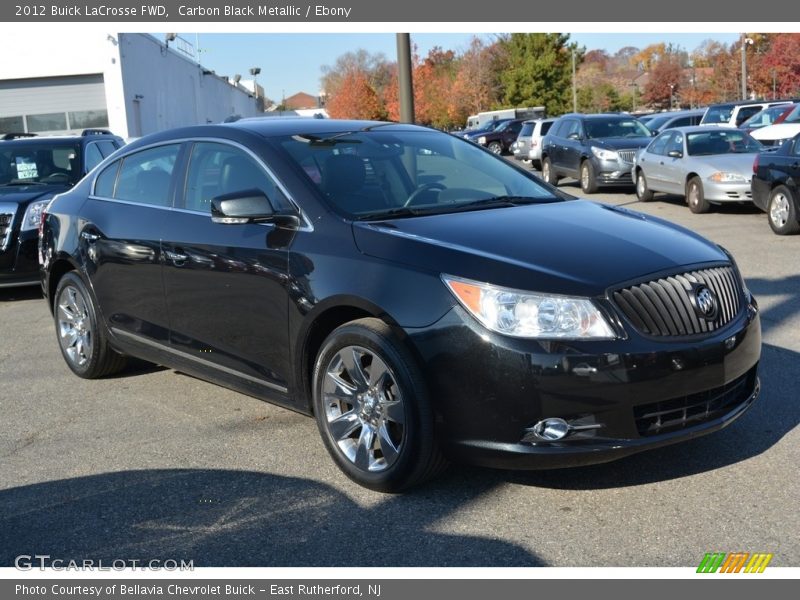 Carbon Black Metallic / Ebony 2012 Buick LaCrosse FWD