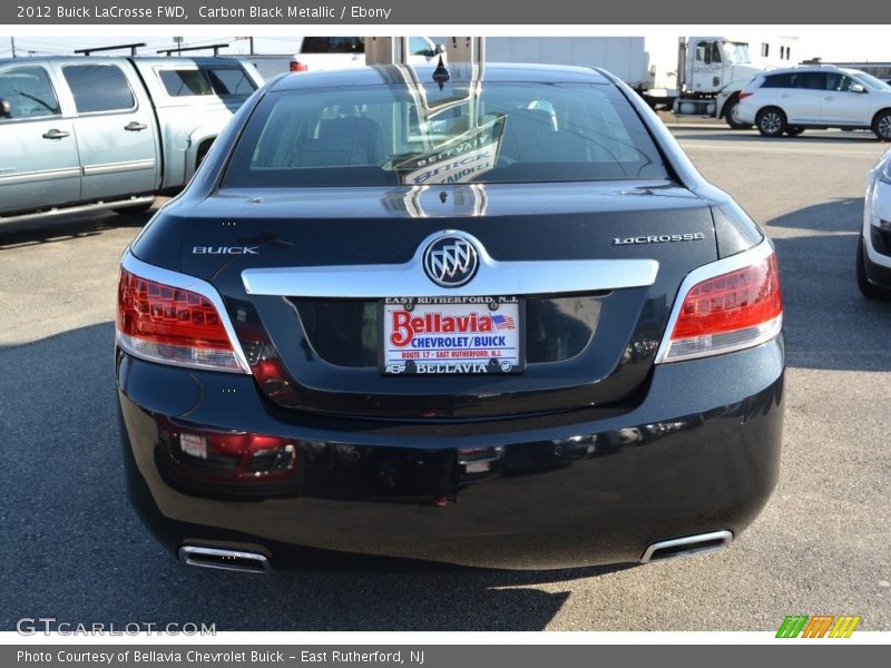 Carbon Black Metallic / Ebony 2012 Buick LaCrosse FWD