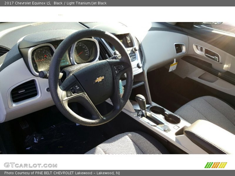 Black / Light Titanium/Jet Black 2017 Chevrolet Equinox LS
