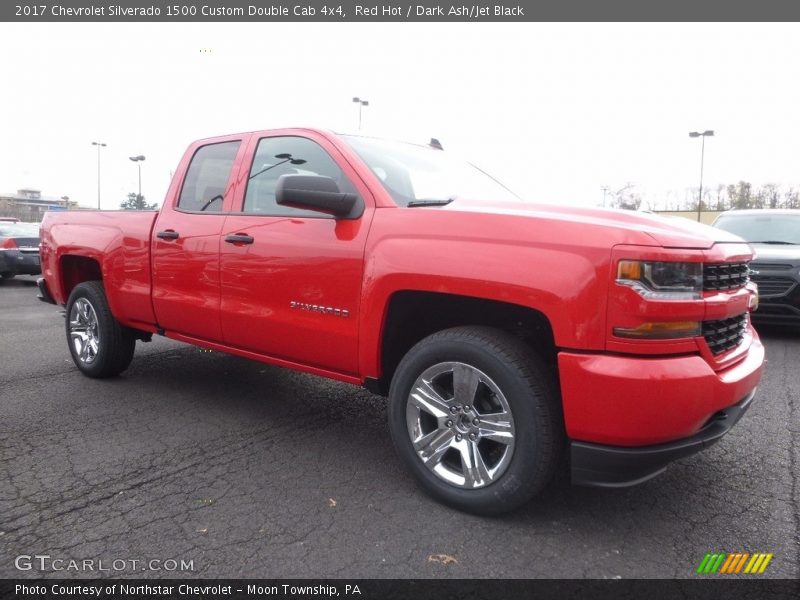  2017 Silverado 1500 Custom Double Cab 4x4 Red Hot