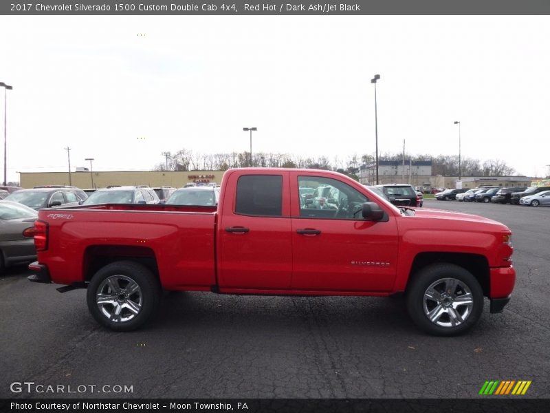  2017 Silverado 1500 Custom Double Cab 4x4 Red Hot
