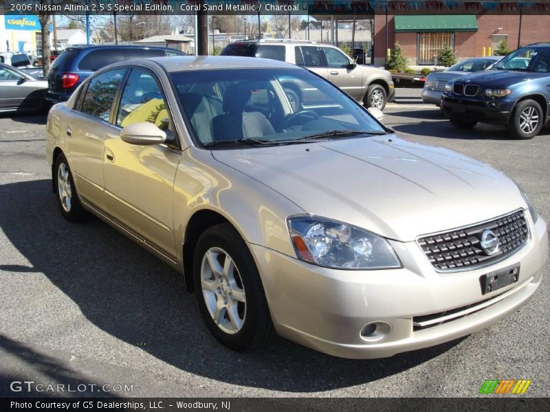 Coral Sand Metallic / Charcoal 2006 Nissan Altima 2.5 S Special Edition