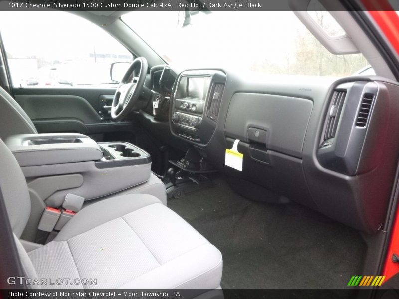  2017 Silverado 1500 Custom Double Cab 4x4 Dark Ash/Jet Black Interior