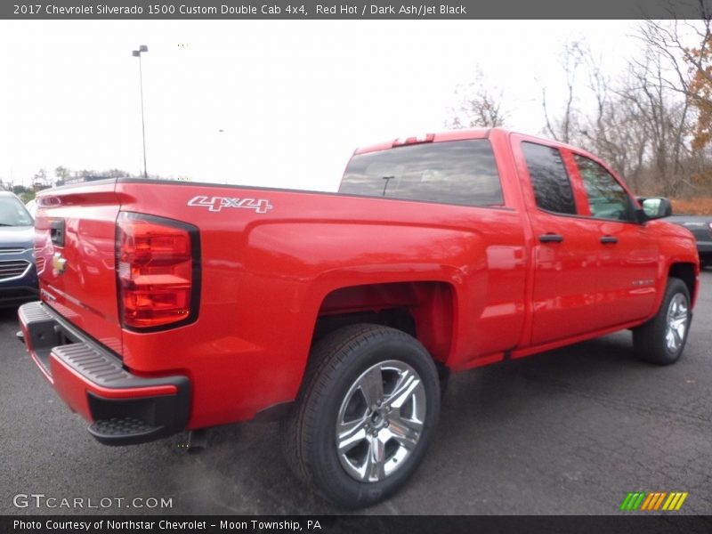  2017 Silverado 1500 Custom Double Cab 4x4 Red Hot