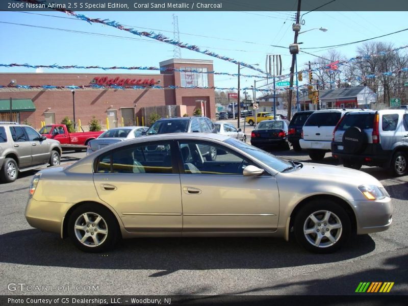 Coral Sand Metallic / Charcoal 2006 Nissan Altima 2.5 S Special Edition