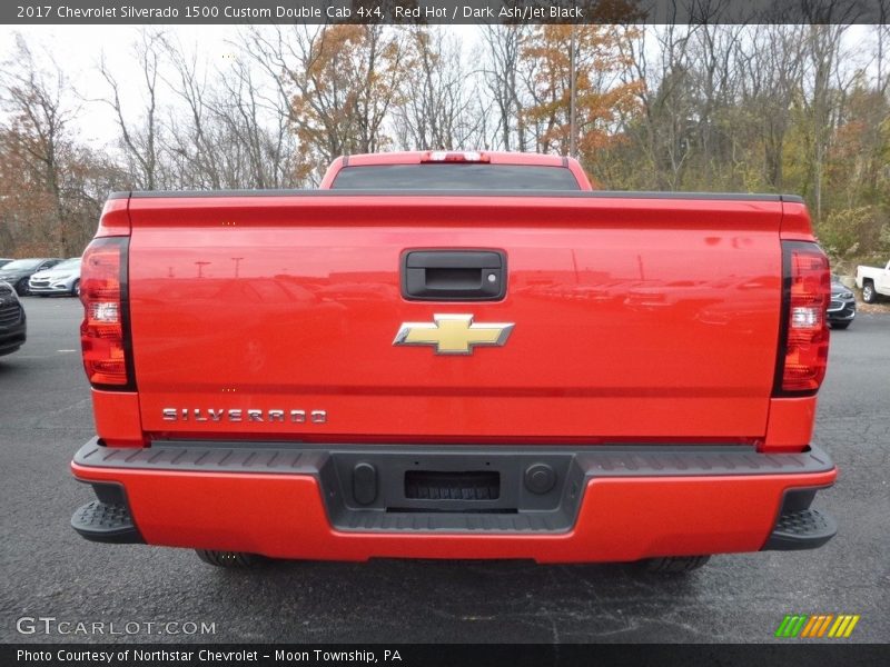  2017 Silverado 1500 Custom Double Cab 4x4 Red Hot