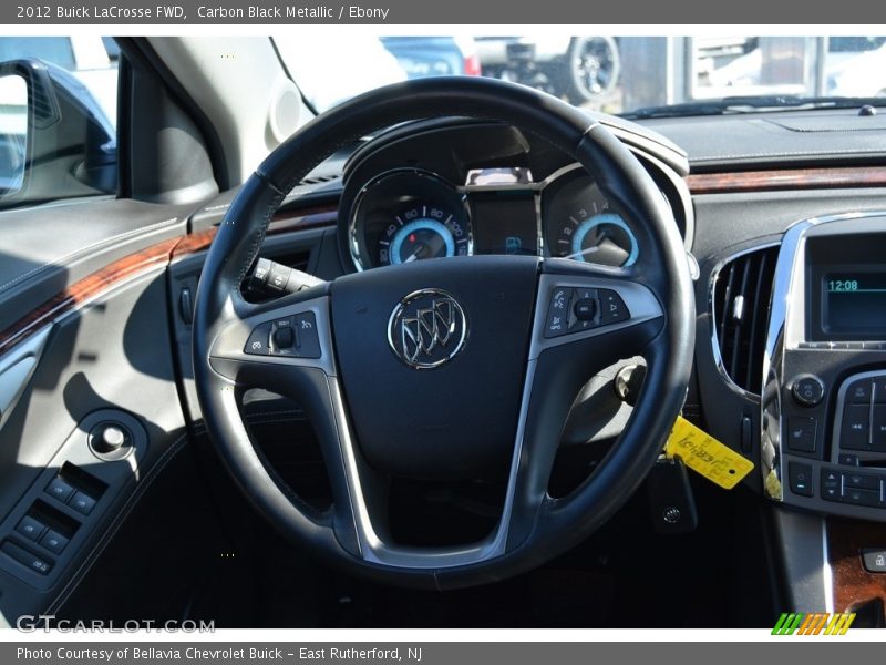 Carbon Black Metallic / Ebony 2012 Buick LaCrosse FWD