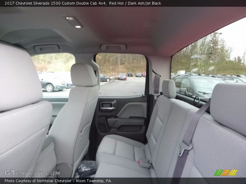 Rear Seat of 2017 Silverado 1500 Custom Double Cab 4x4