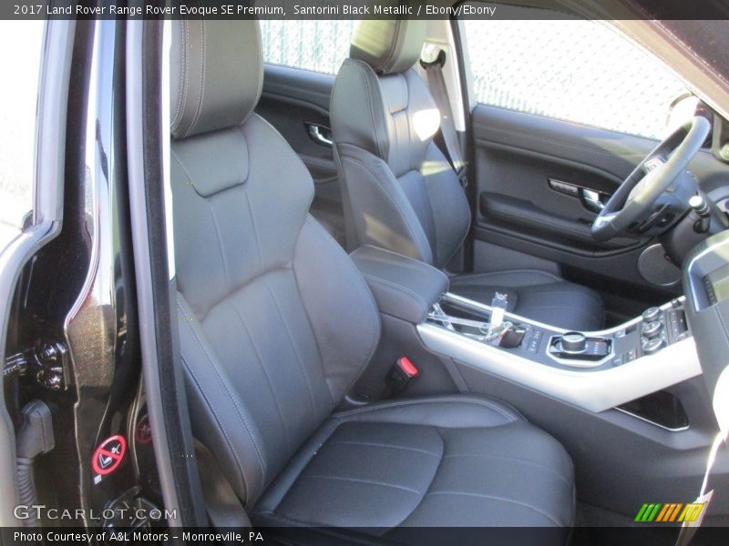  2017 Range Rover Evoque SE Premium Ebony/Ebony Interior